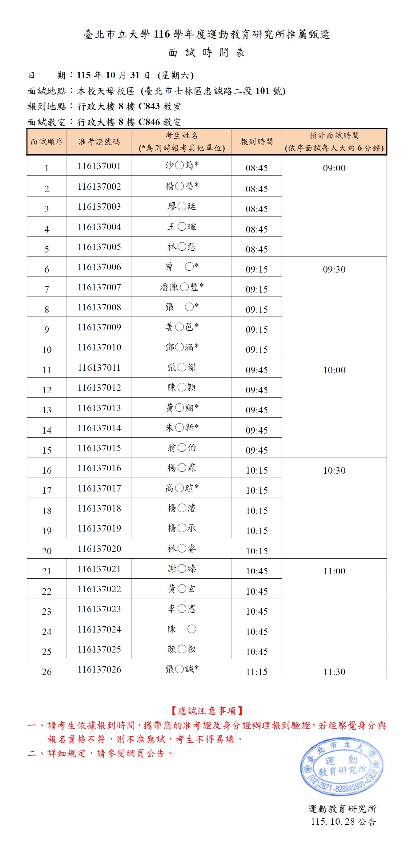 116推甄